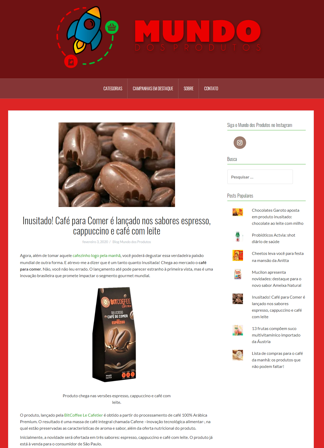Portal Mundo dos Produtos
