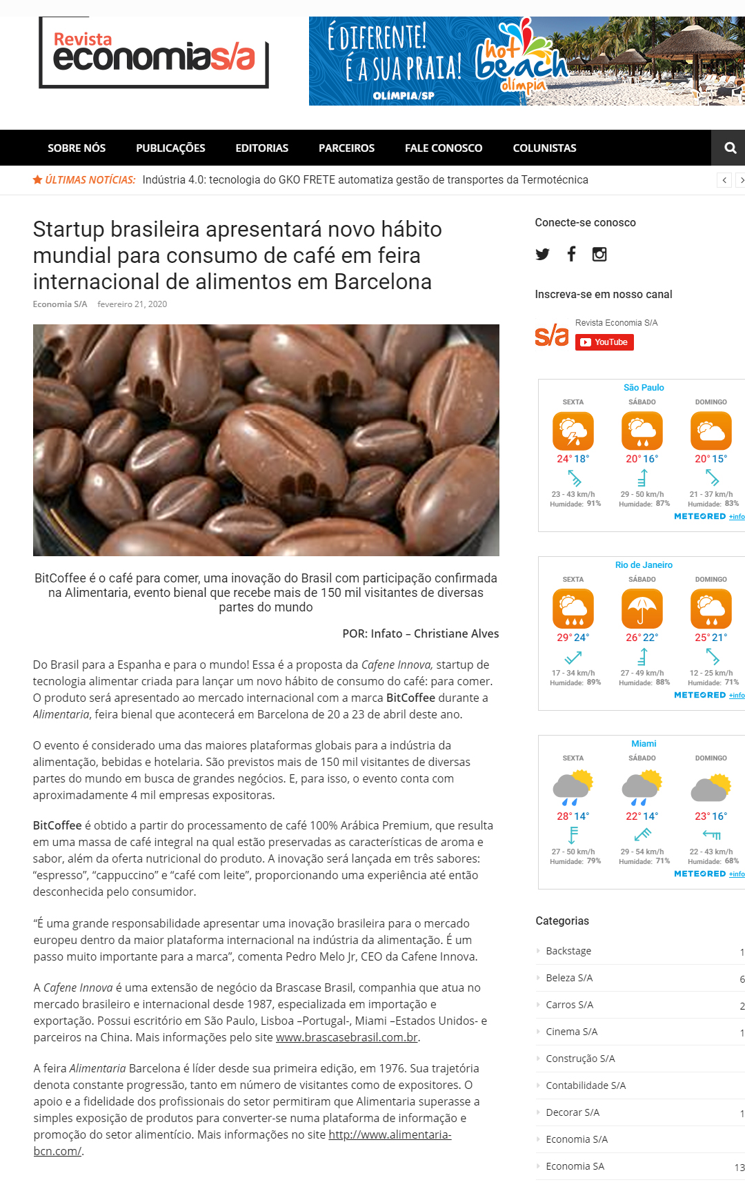 Revista Economia S/A online