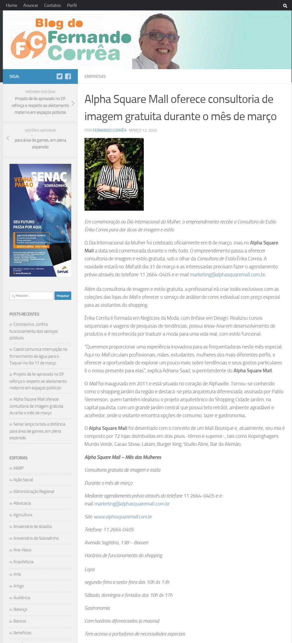 Blog do Fernando Corrêa