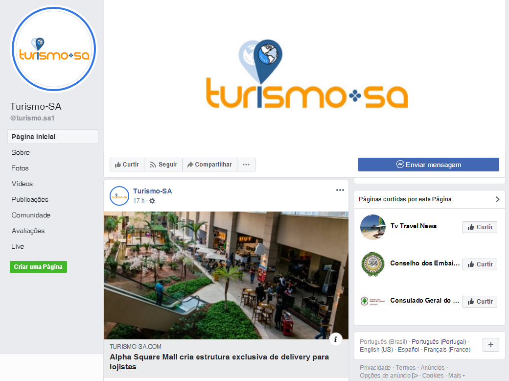Fanpage Turismo SA