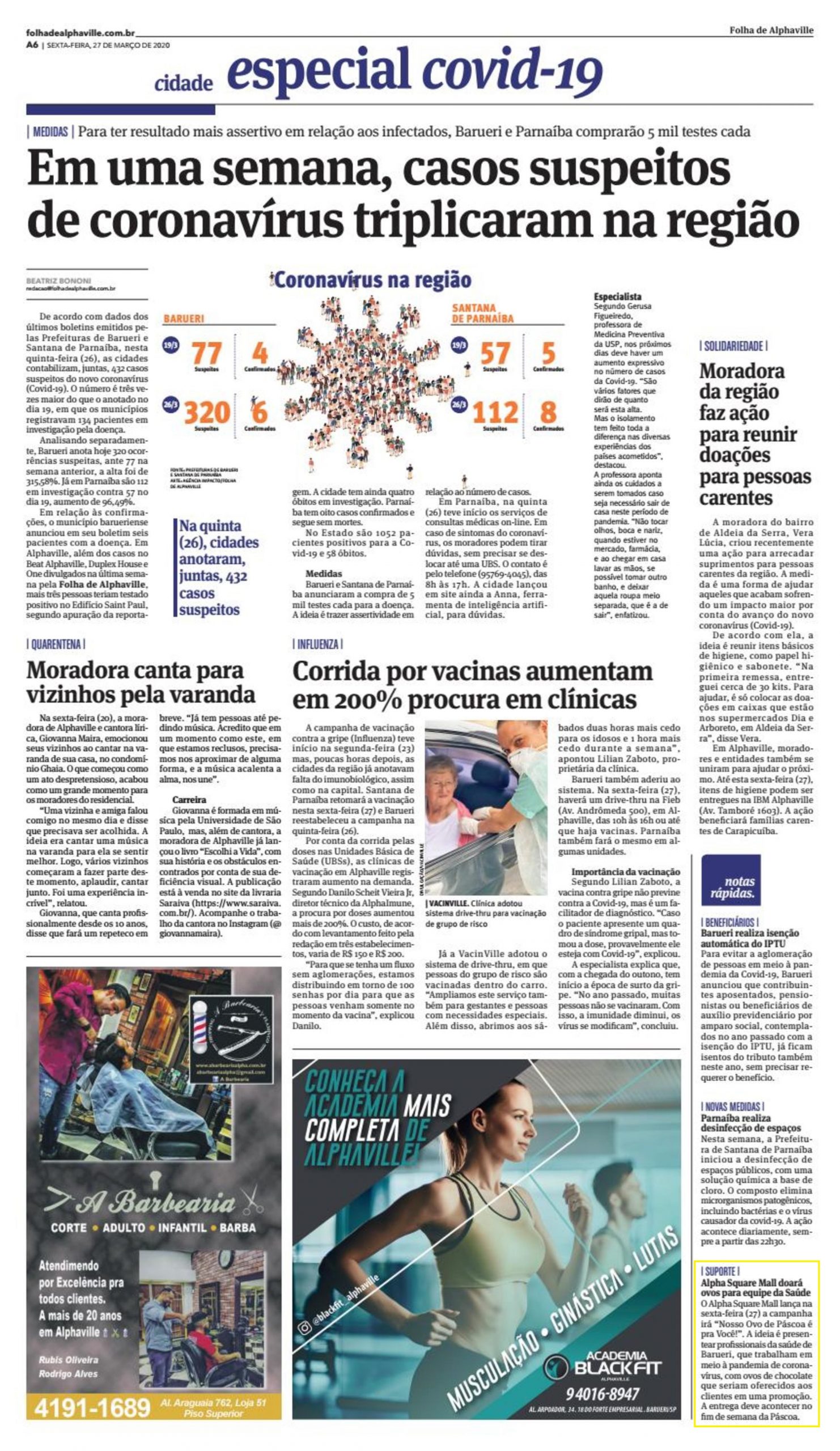 Jornal Folha de Alphaville