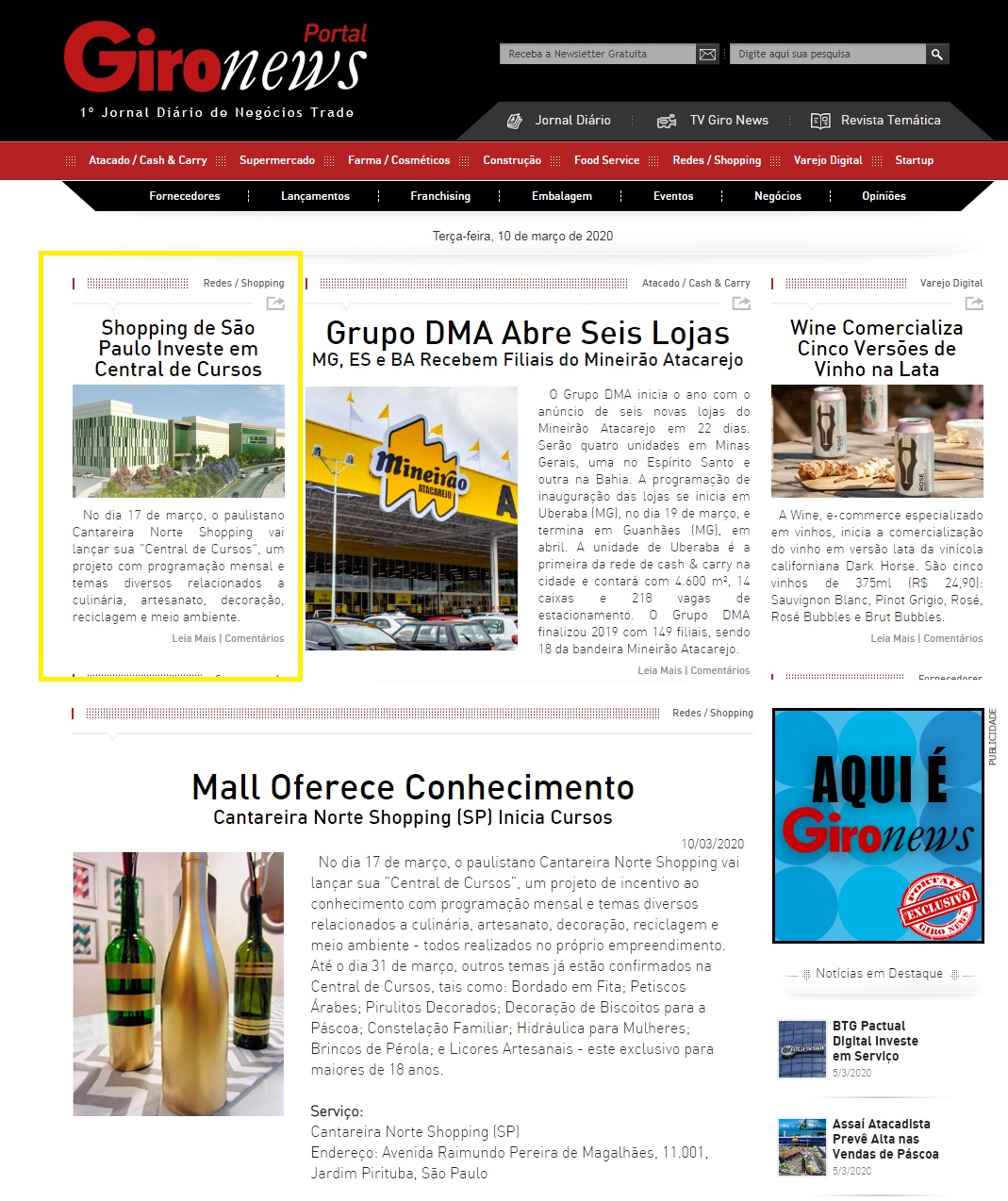 Portal Giro News