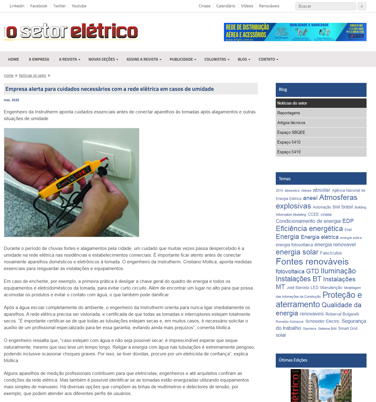 Revista Setor Elétrico online