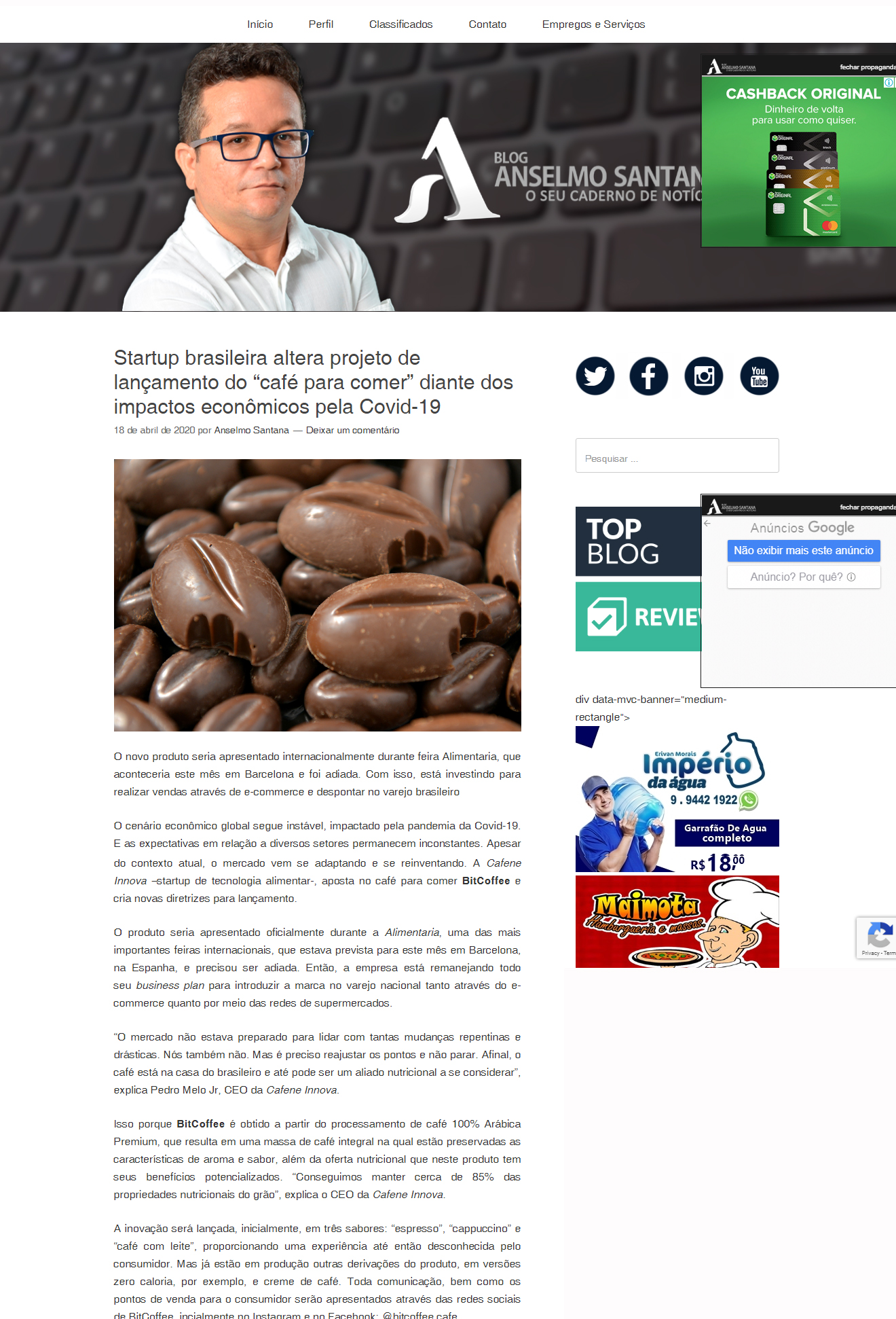 Blog Anselmo Santana