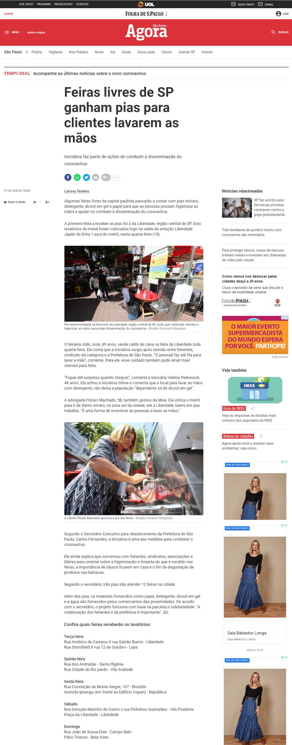 Jornal Agora São Paulo online