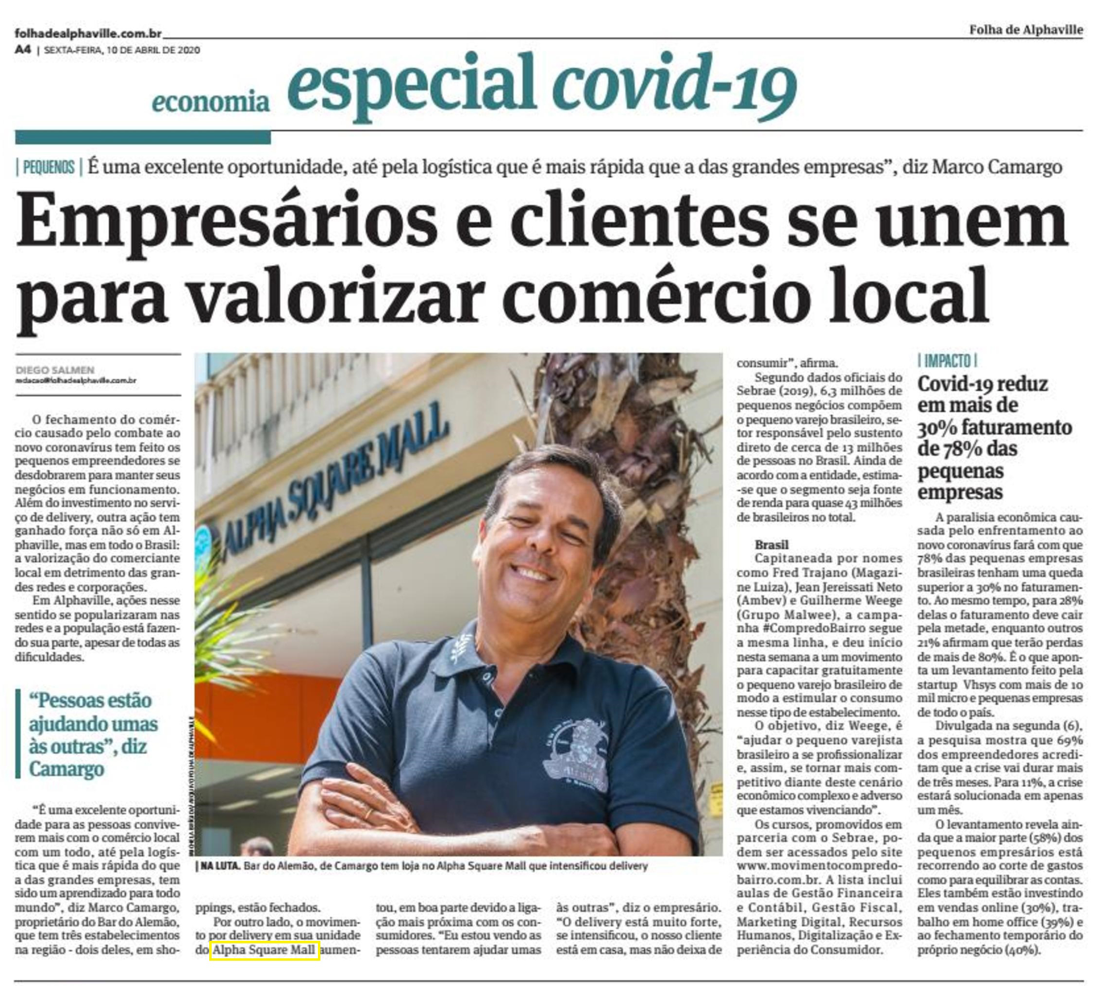 Jornal Folha de Alphaville