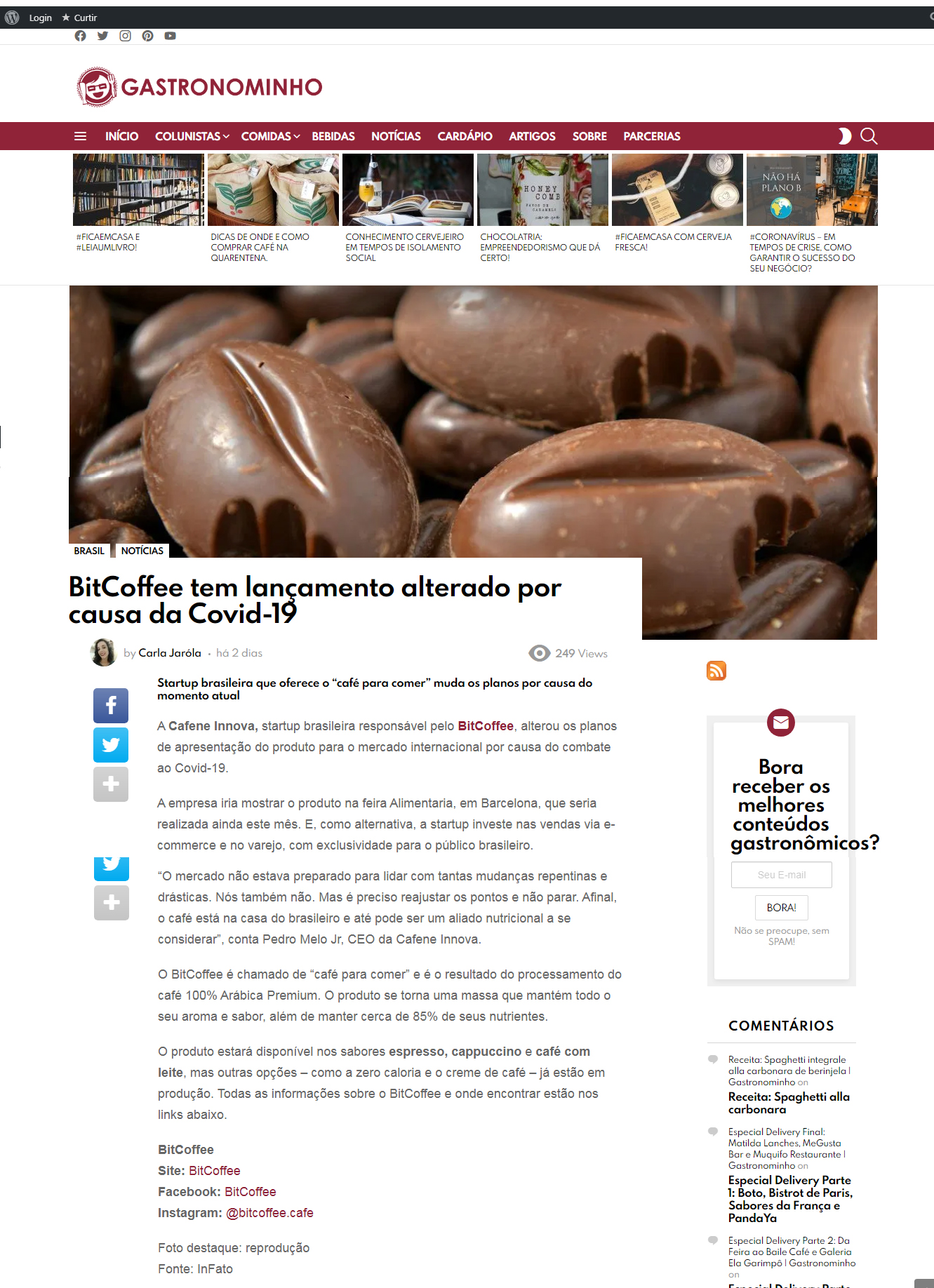 Portal Gastronominho
