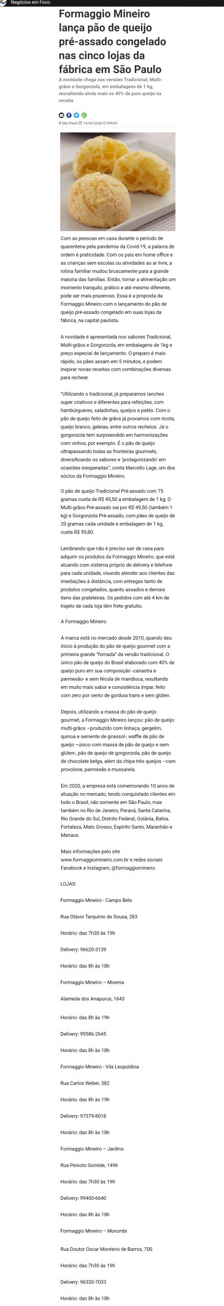 Portal Negócios em Foco