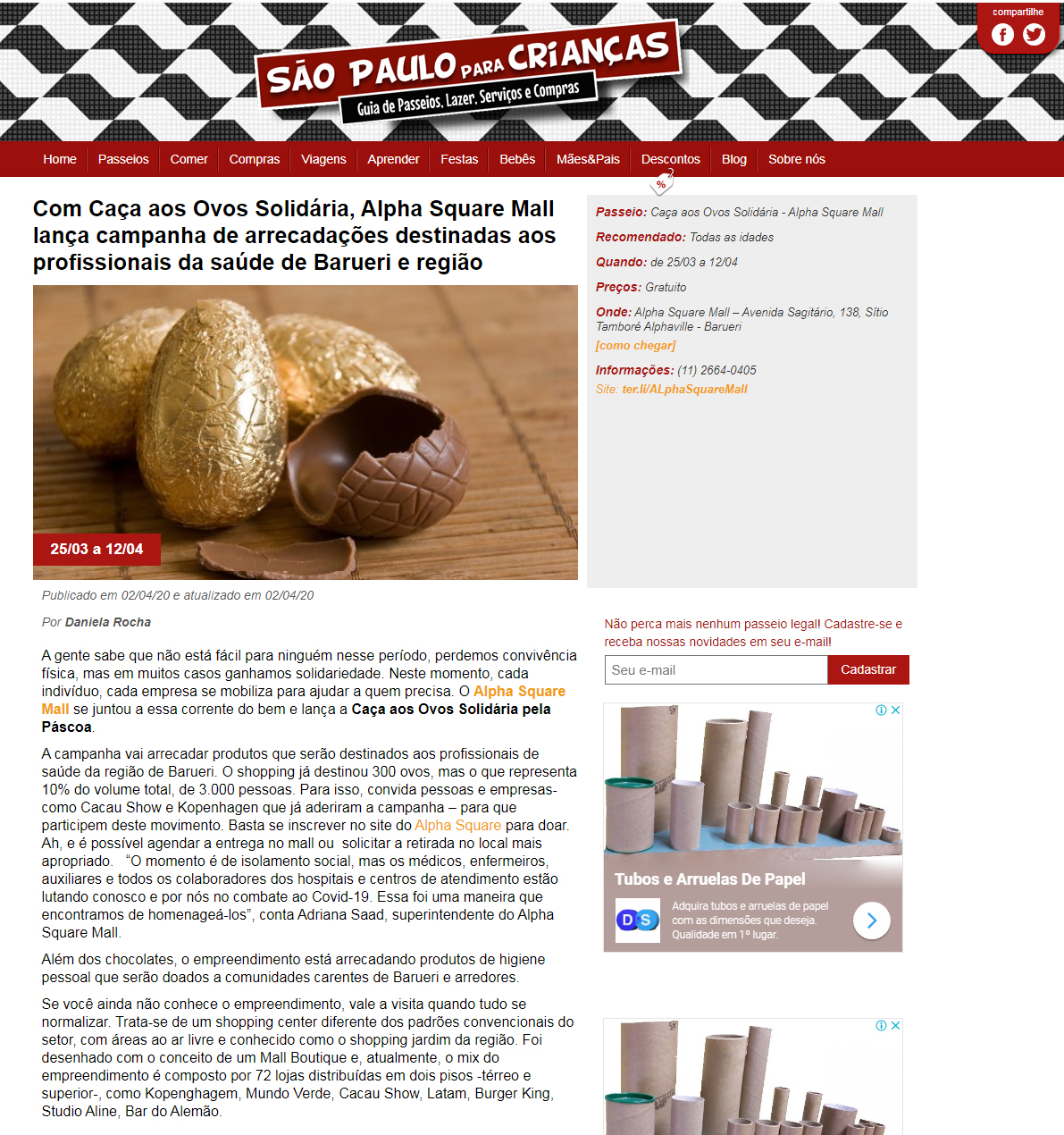 Portal São Paulo para Crianças
