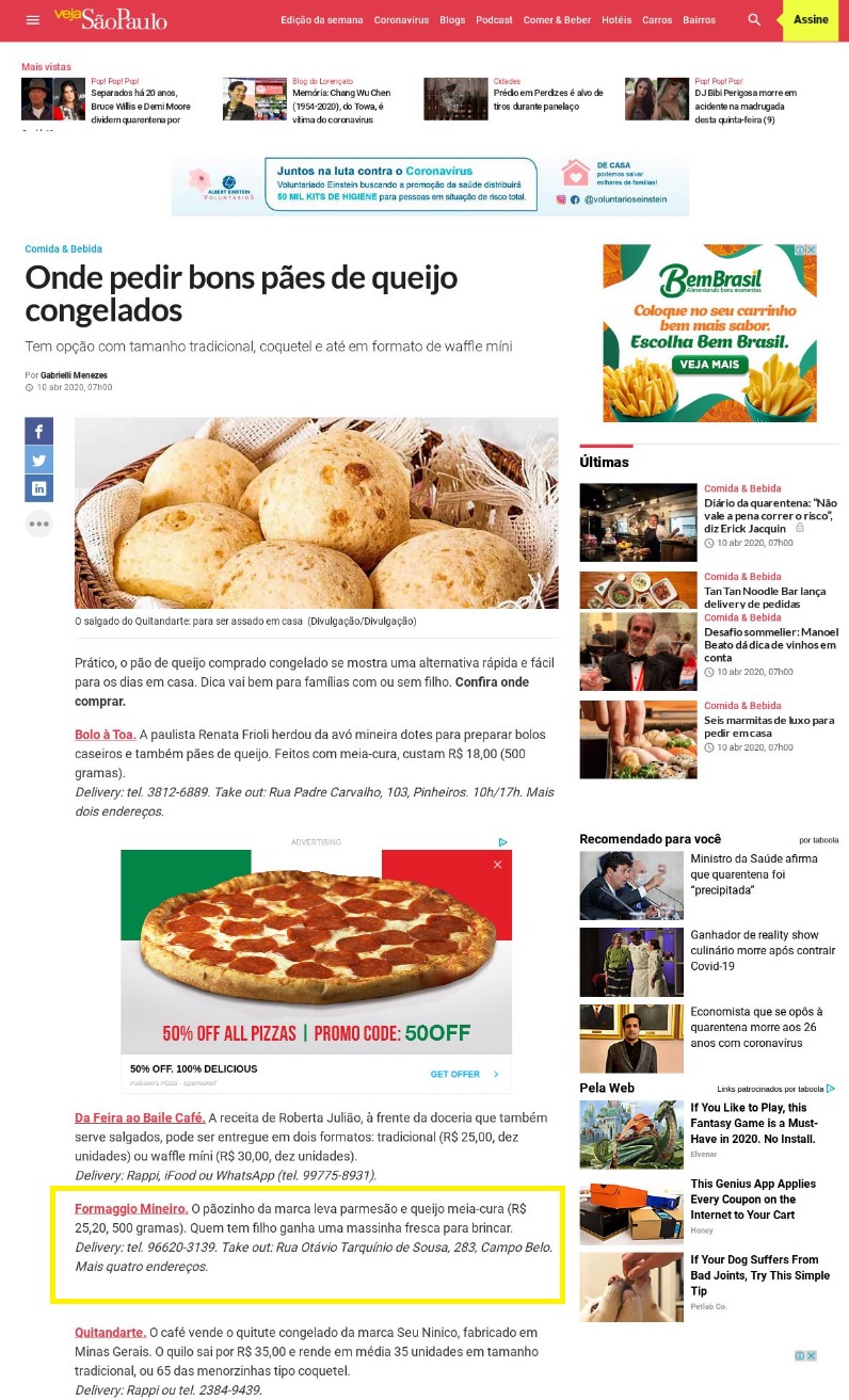 Revista Veja São Paulo online