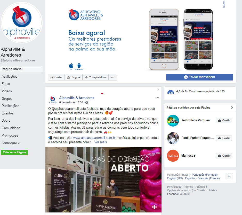 Fanpage Alphaville & Arredores