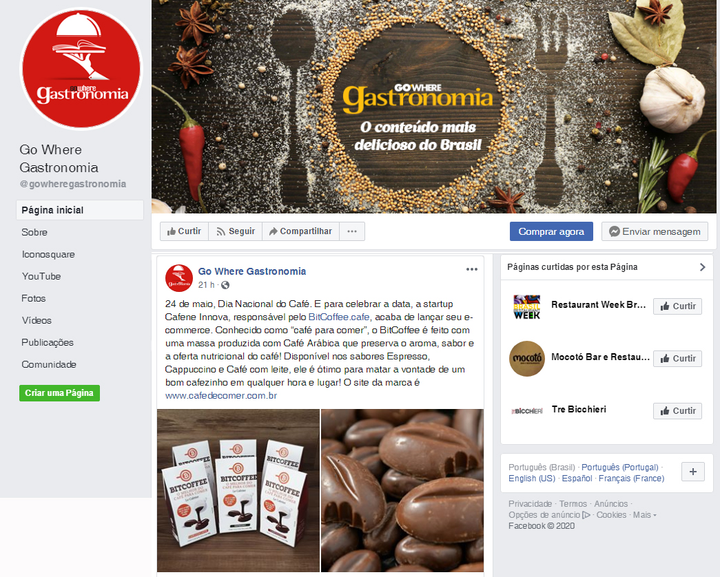 Fanpage Go Where Gastronomia