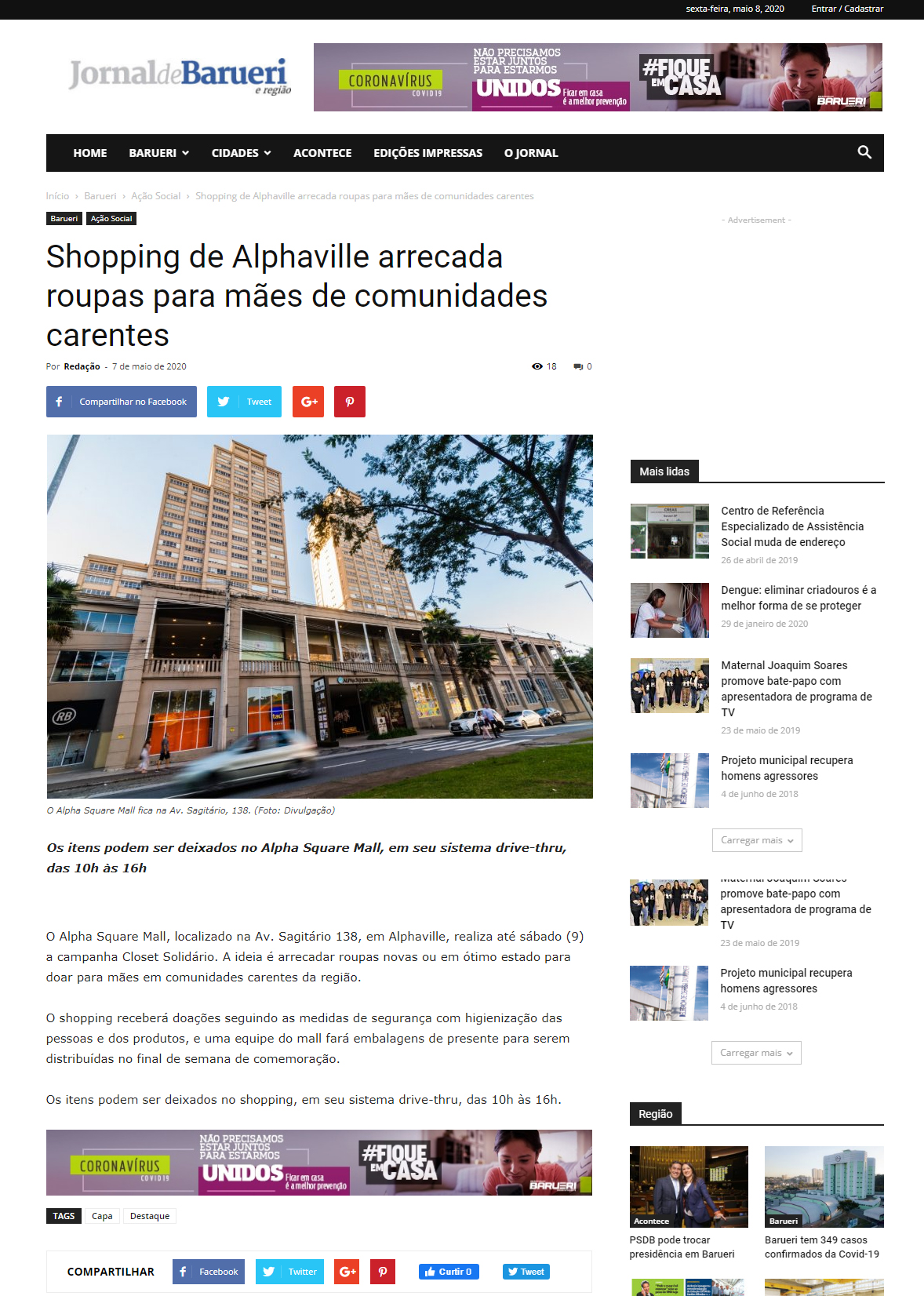 Jornal de Barueri e Região online