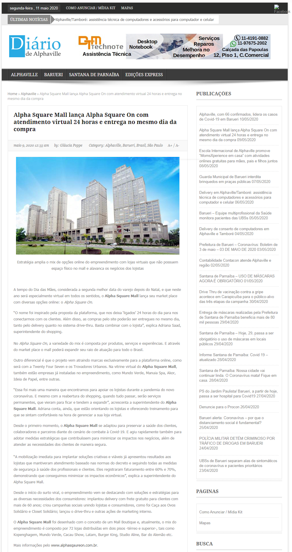 Portal Diário de Alphaville