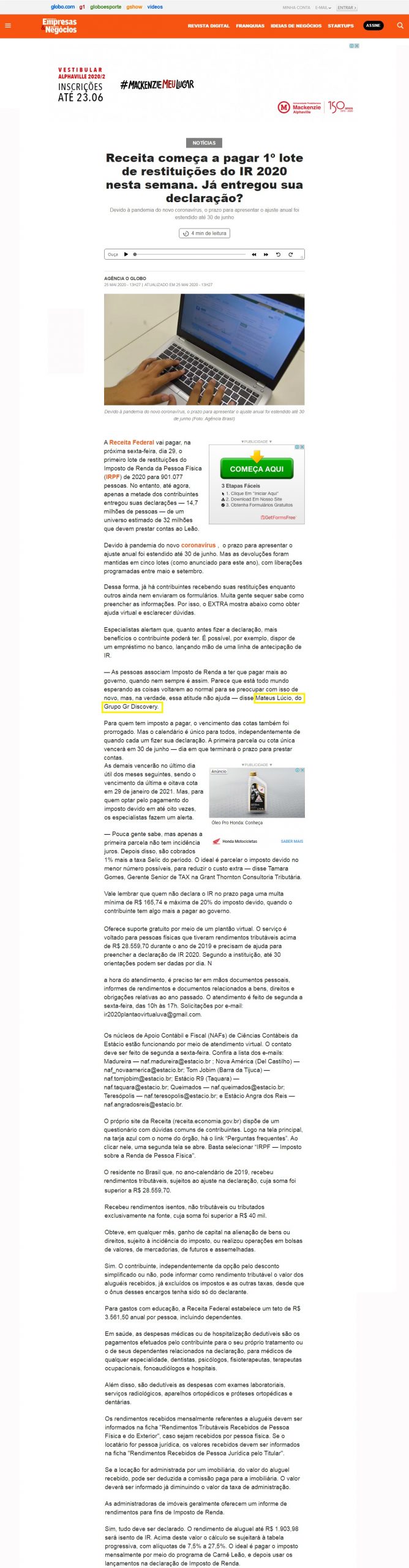 Revista Pequenas Empresas & Grandes Negócios online