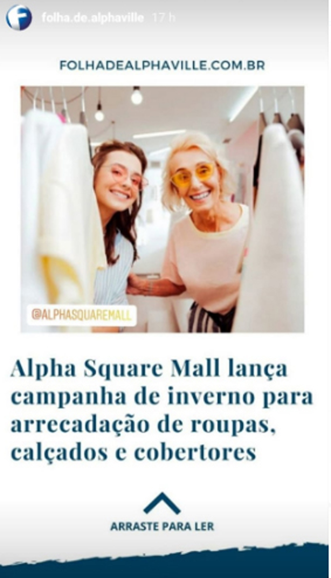 Instagram Folha de Alphaville