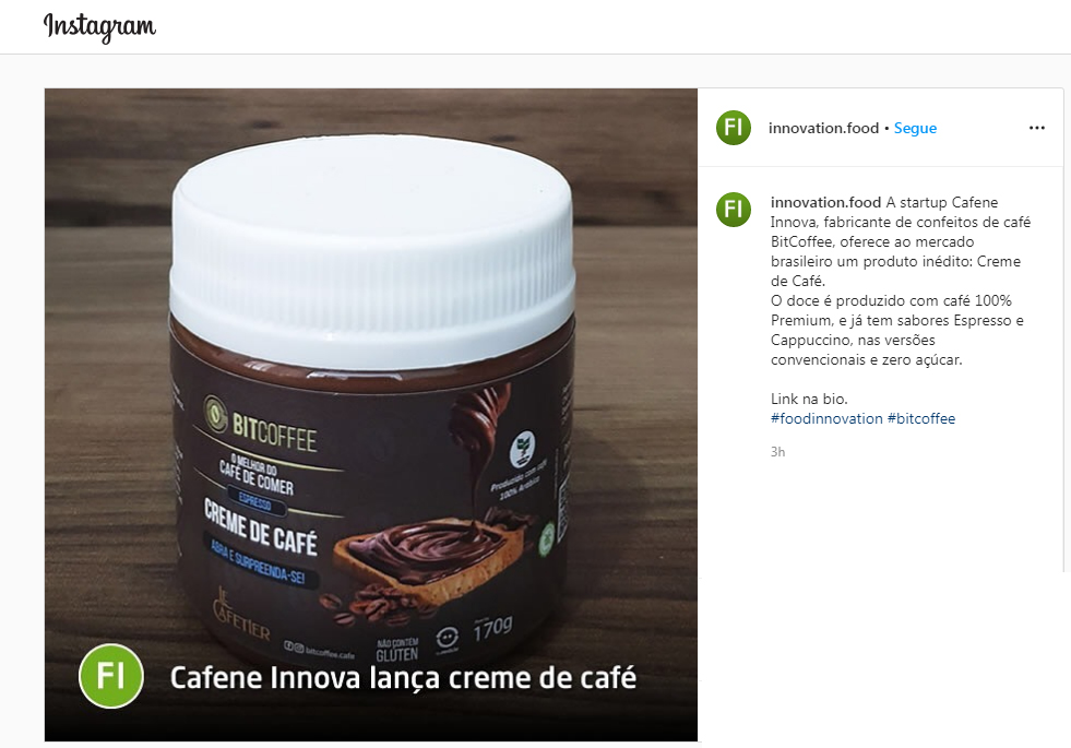 Instagram Food Innovation