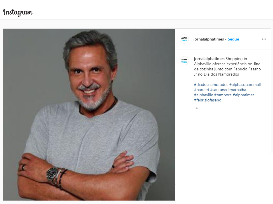 Instagram Jornal Alpha Times