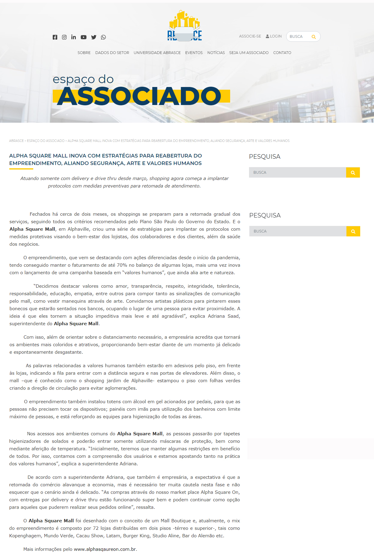 Portal Abrasce