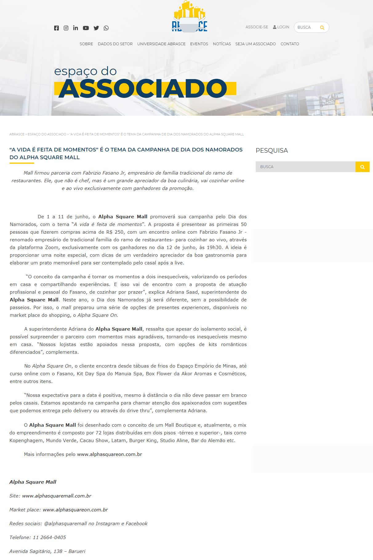 Portal Abrasce