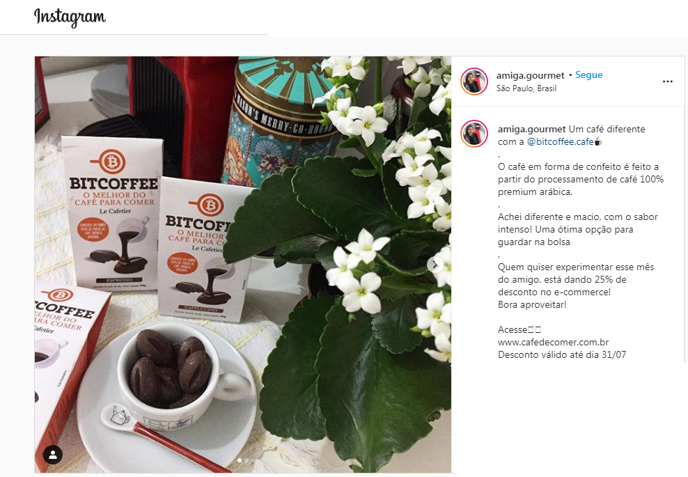 Instagram Amiga Gourmet