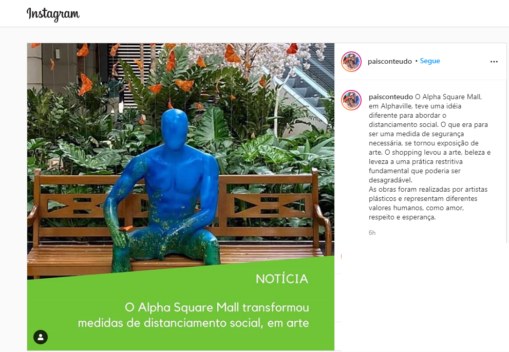 Instagram Pais Conteúdo