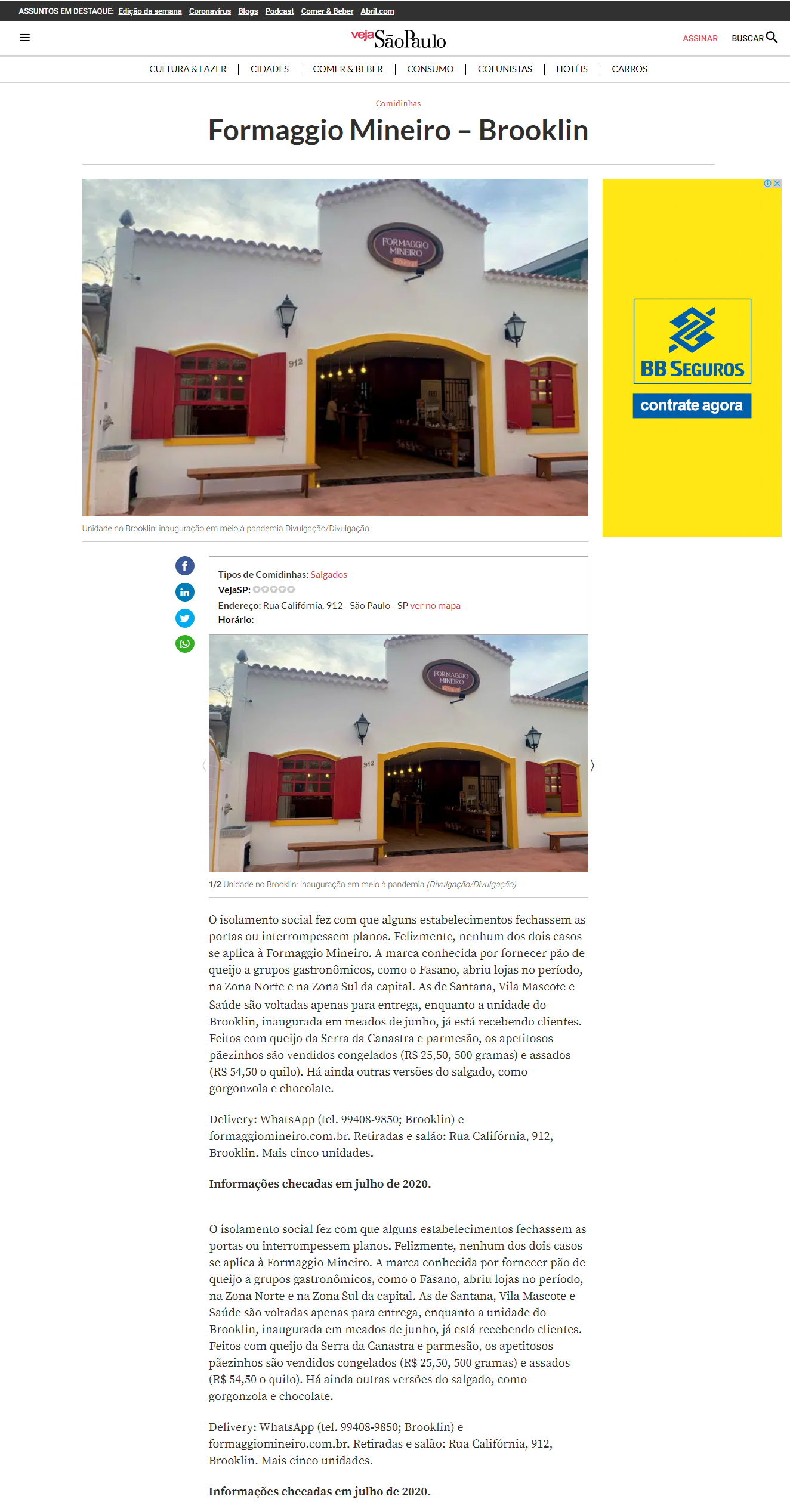 Portal Veja São Paulo