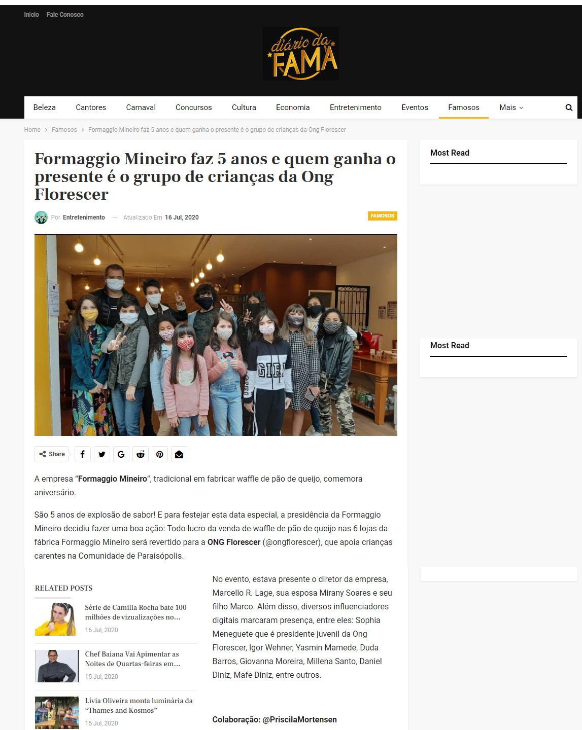 Portal Diário da Fama