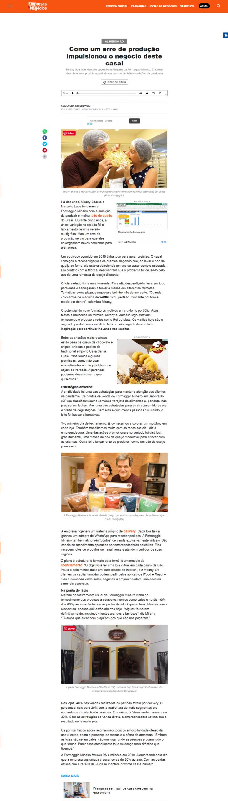 Revista Pequenas Empresas & Grandes Negócios online