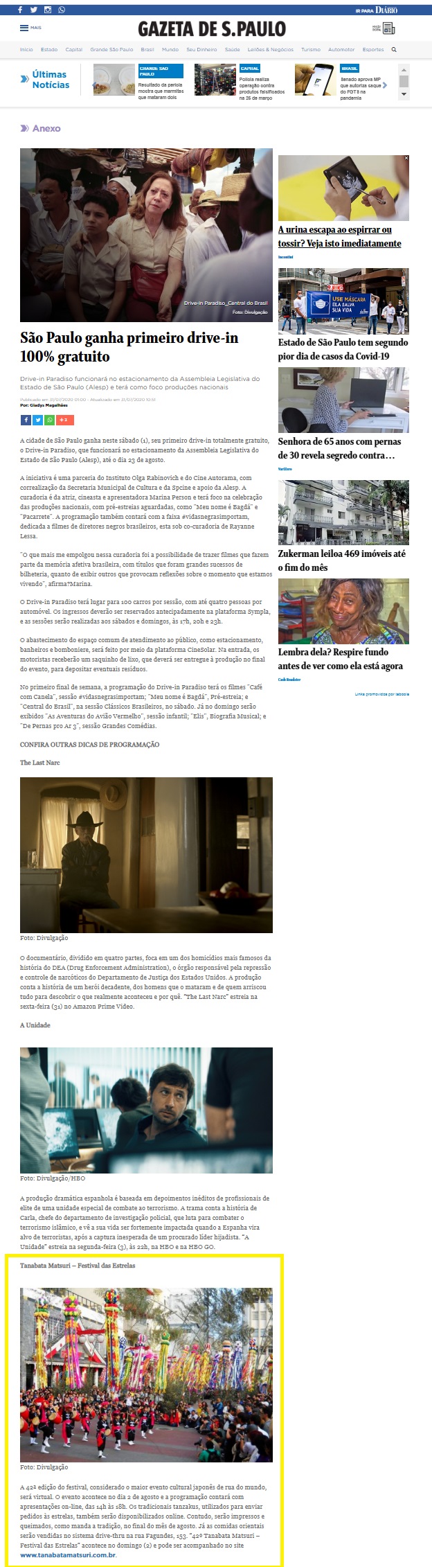Portal Gazeta de S.Paulo