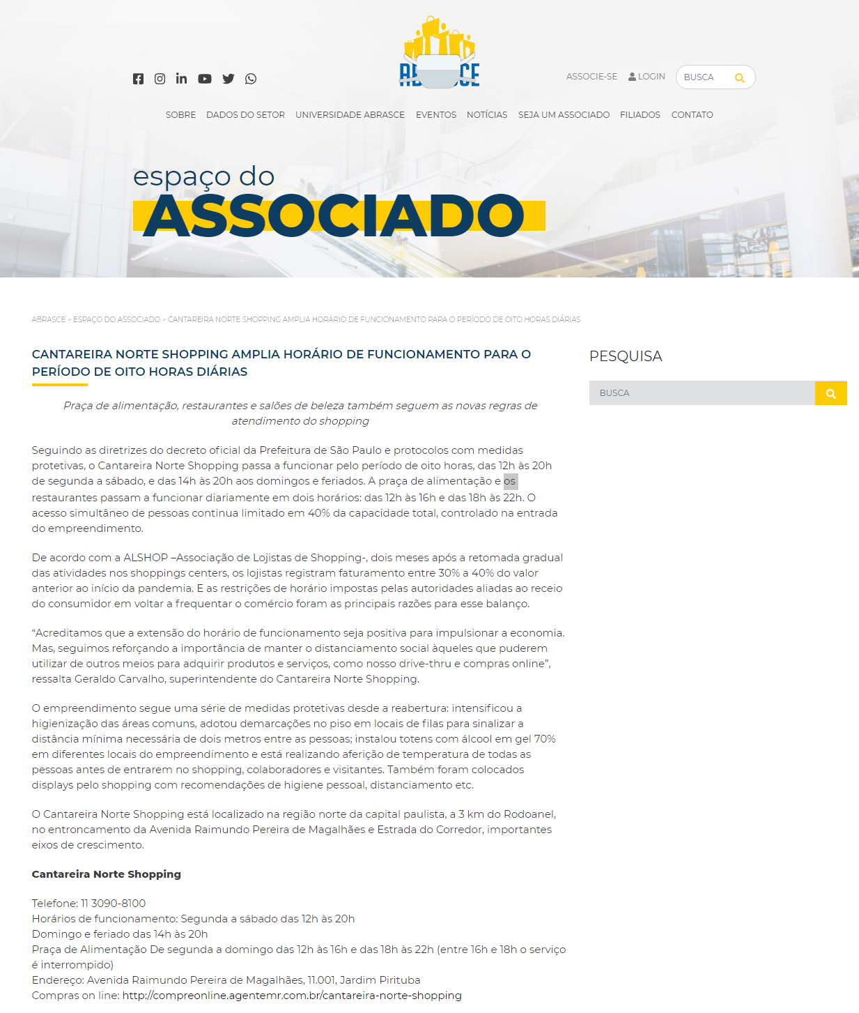 Portal Abrasce