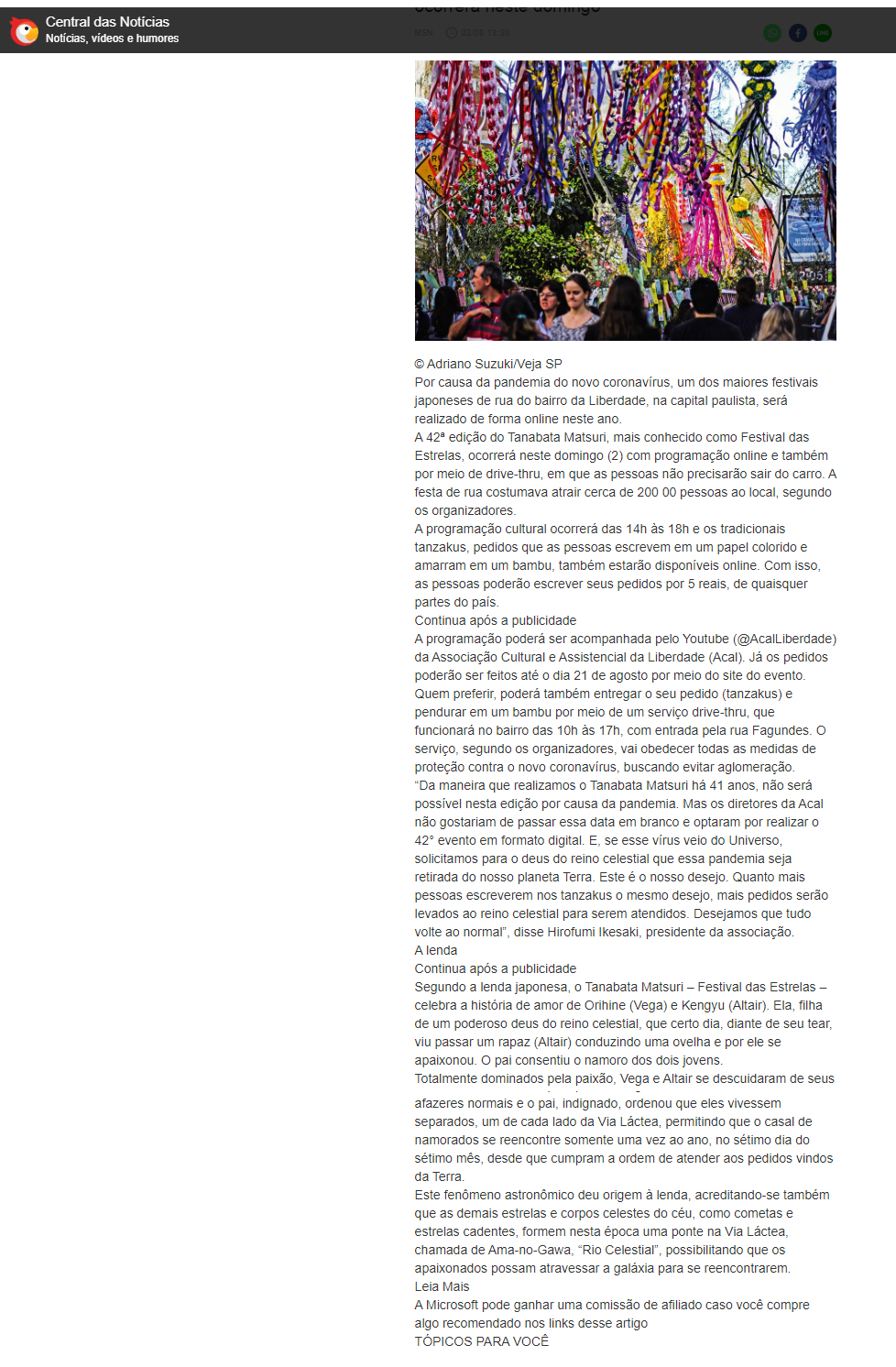 Portal Central das Notícias