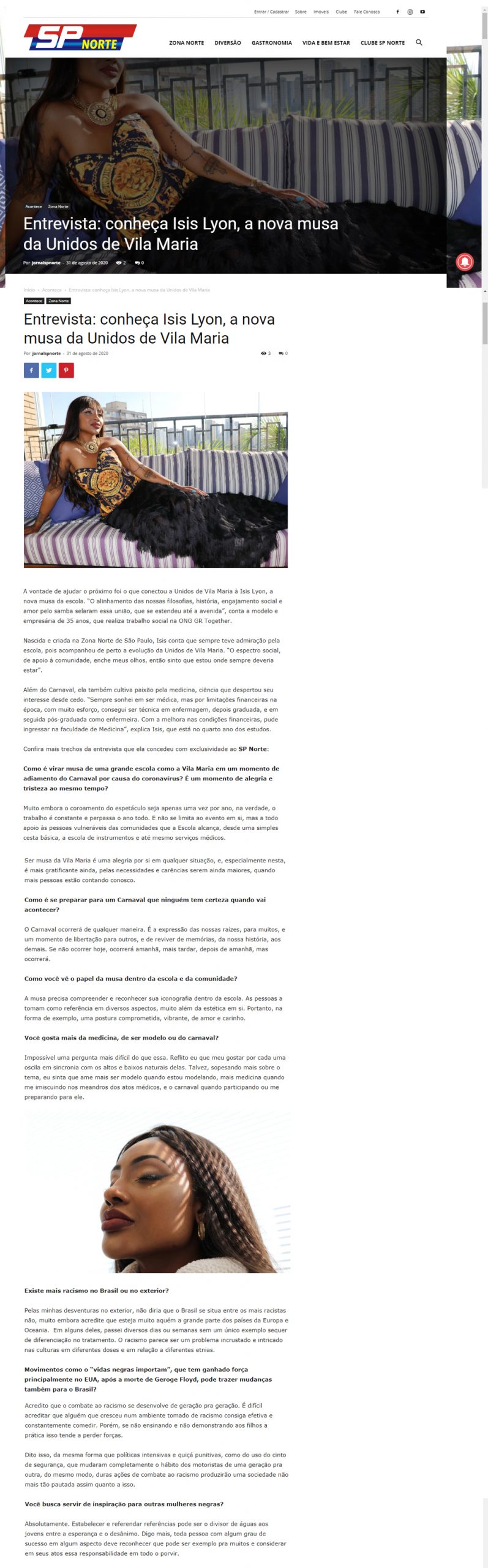 Jornal SP Norte online