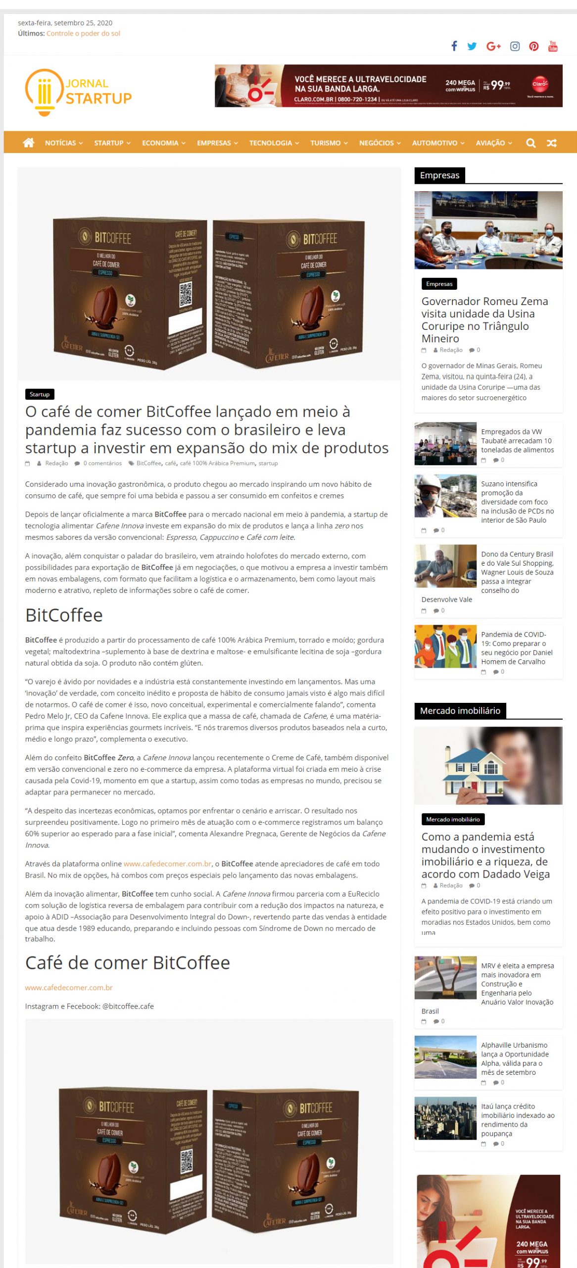 Jornal Startup online