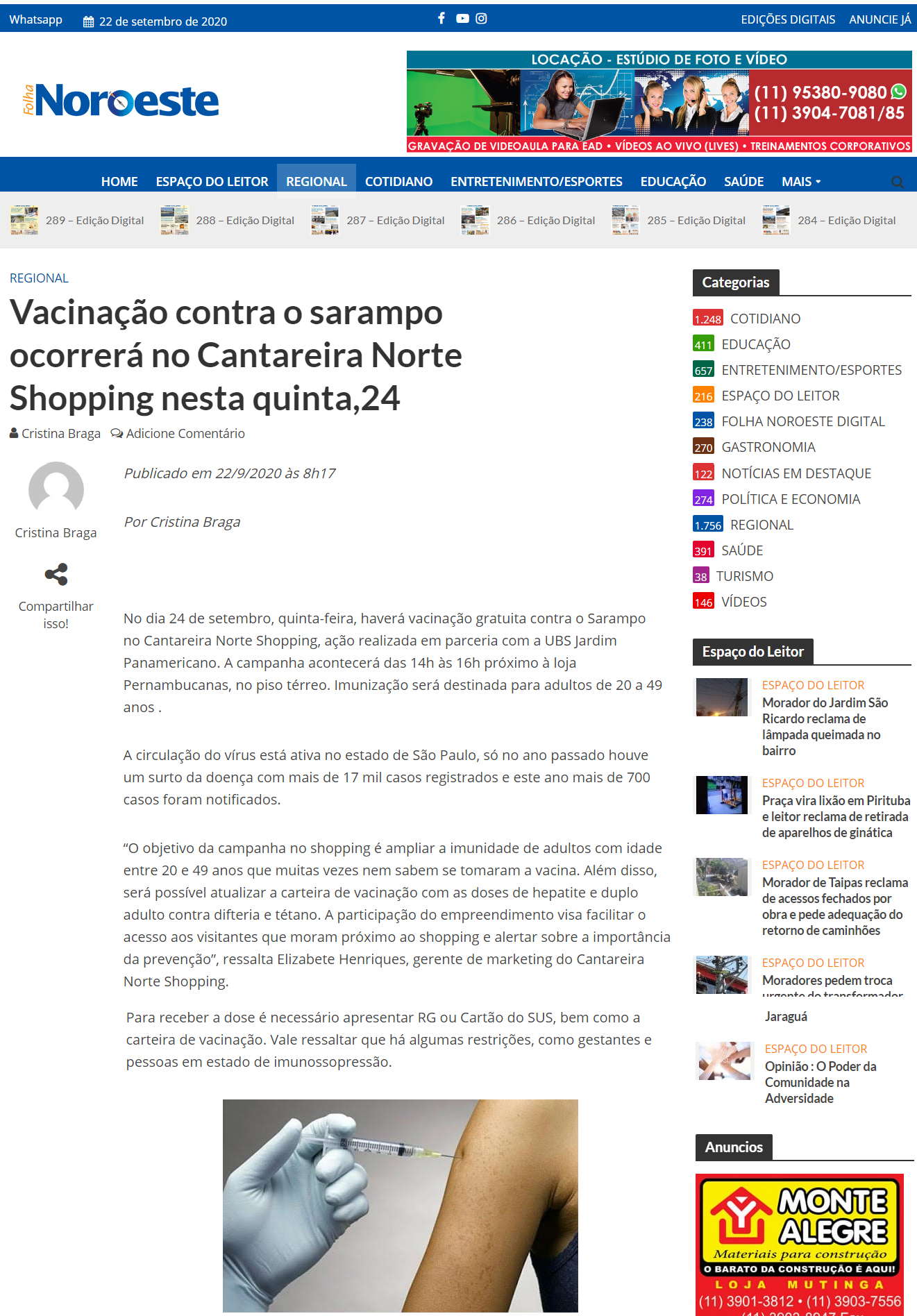 Portal Folha Noroeste