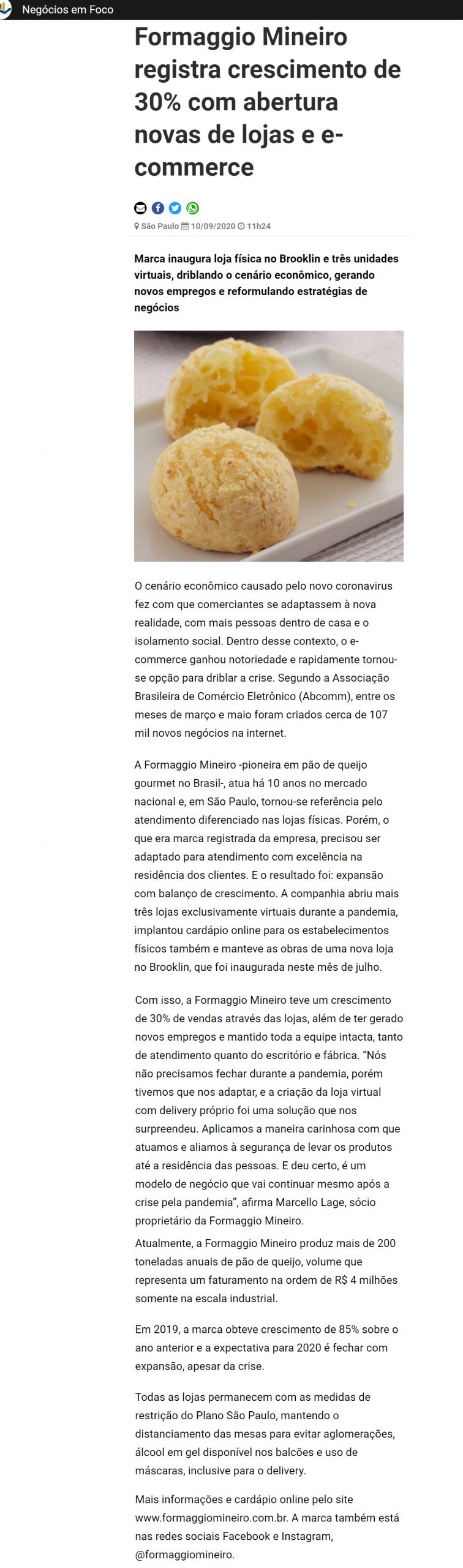 Portal Negócios em Foco