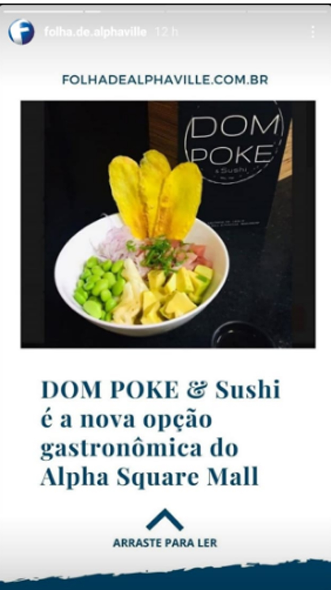 Instagram Folha de Alphaville