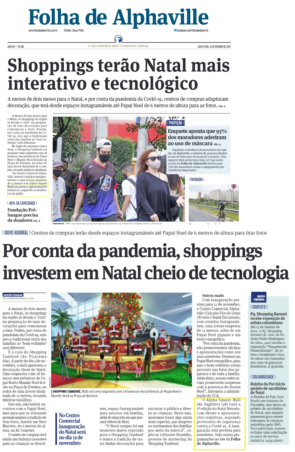 Jornal Folha de Alphaville