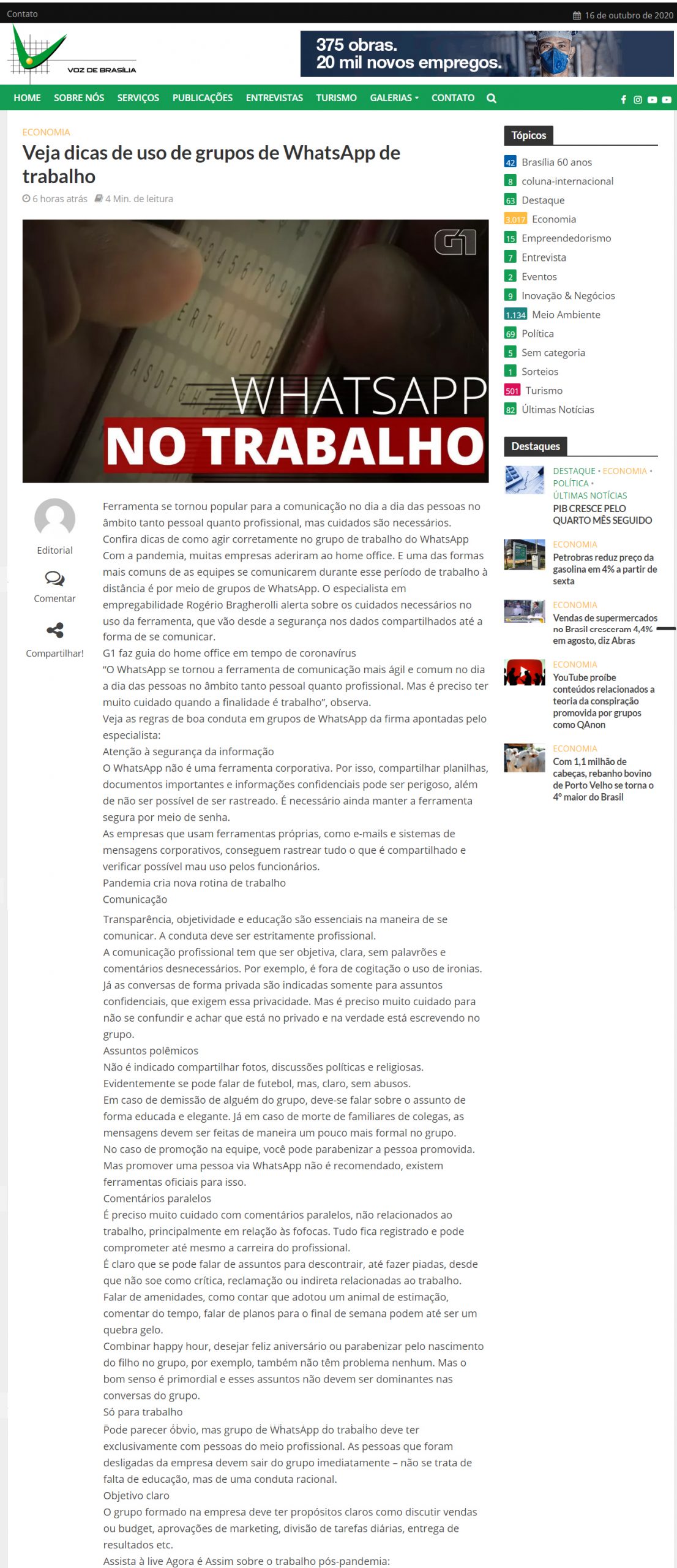 Portal Voz de Brasília