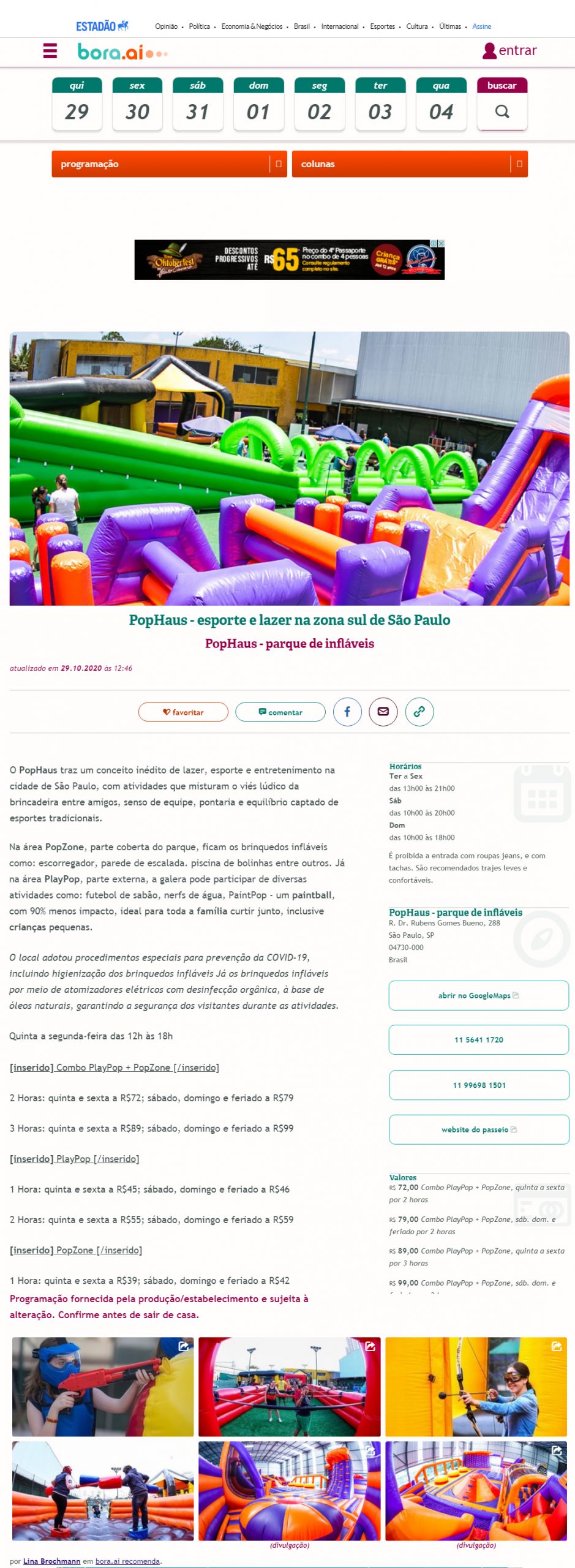 Portal Estadão Bora.aí