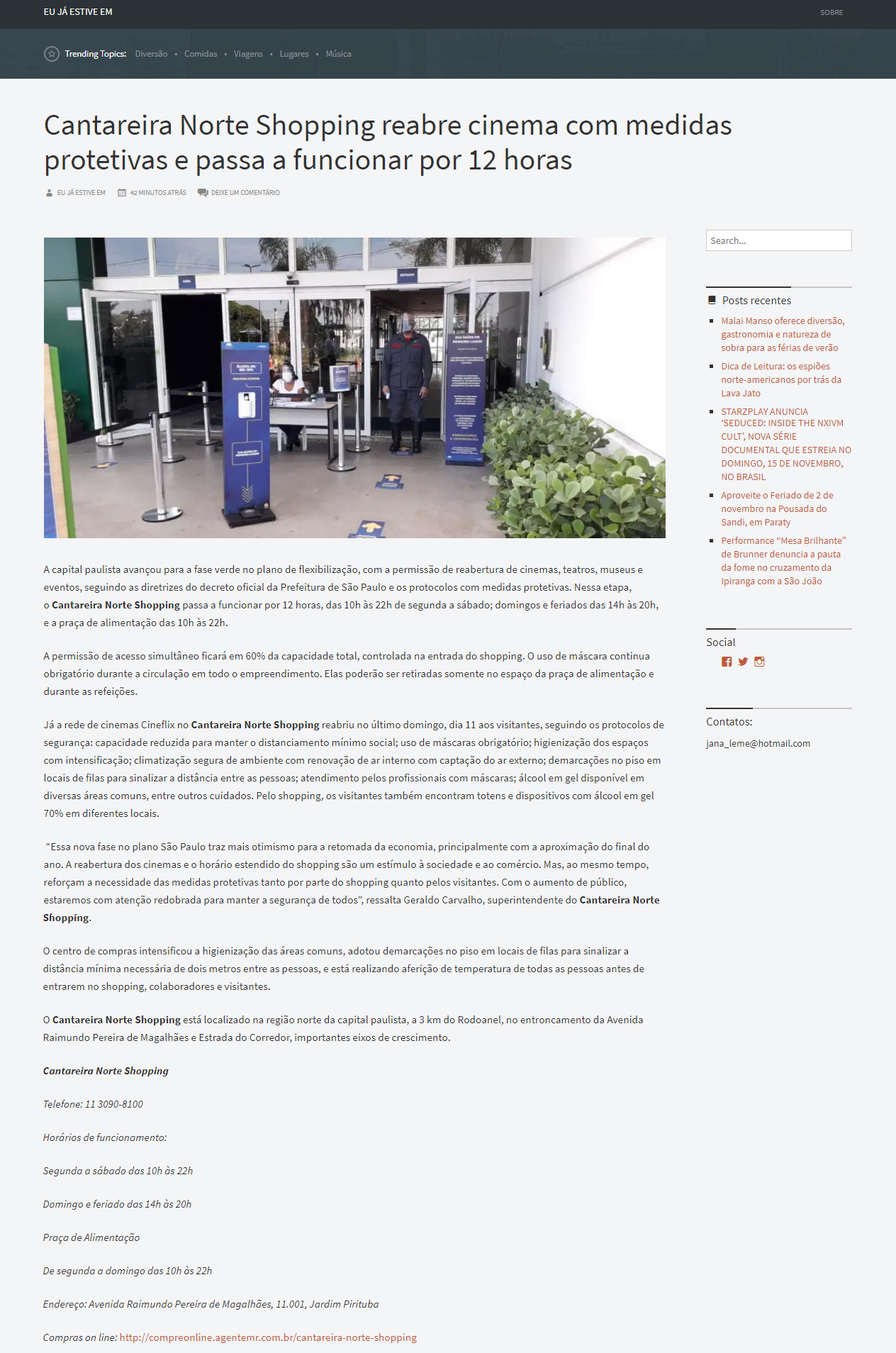 Portal Eu Já Estive Em