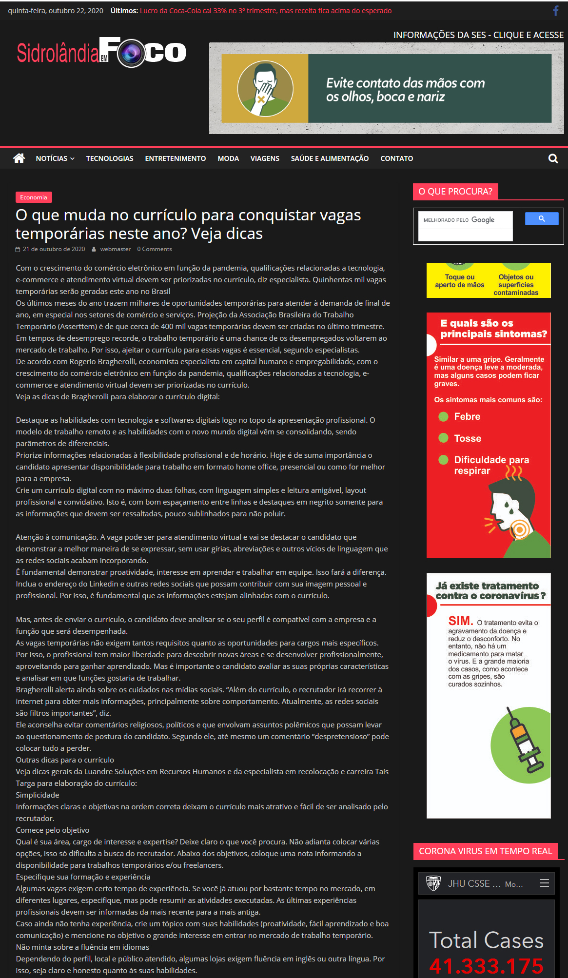 Portal Sidrolândia em Foco