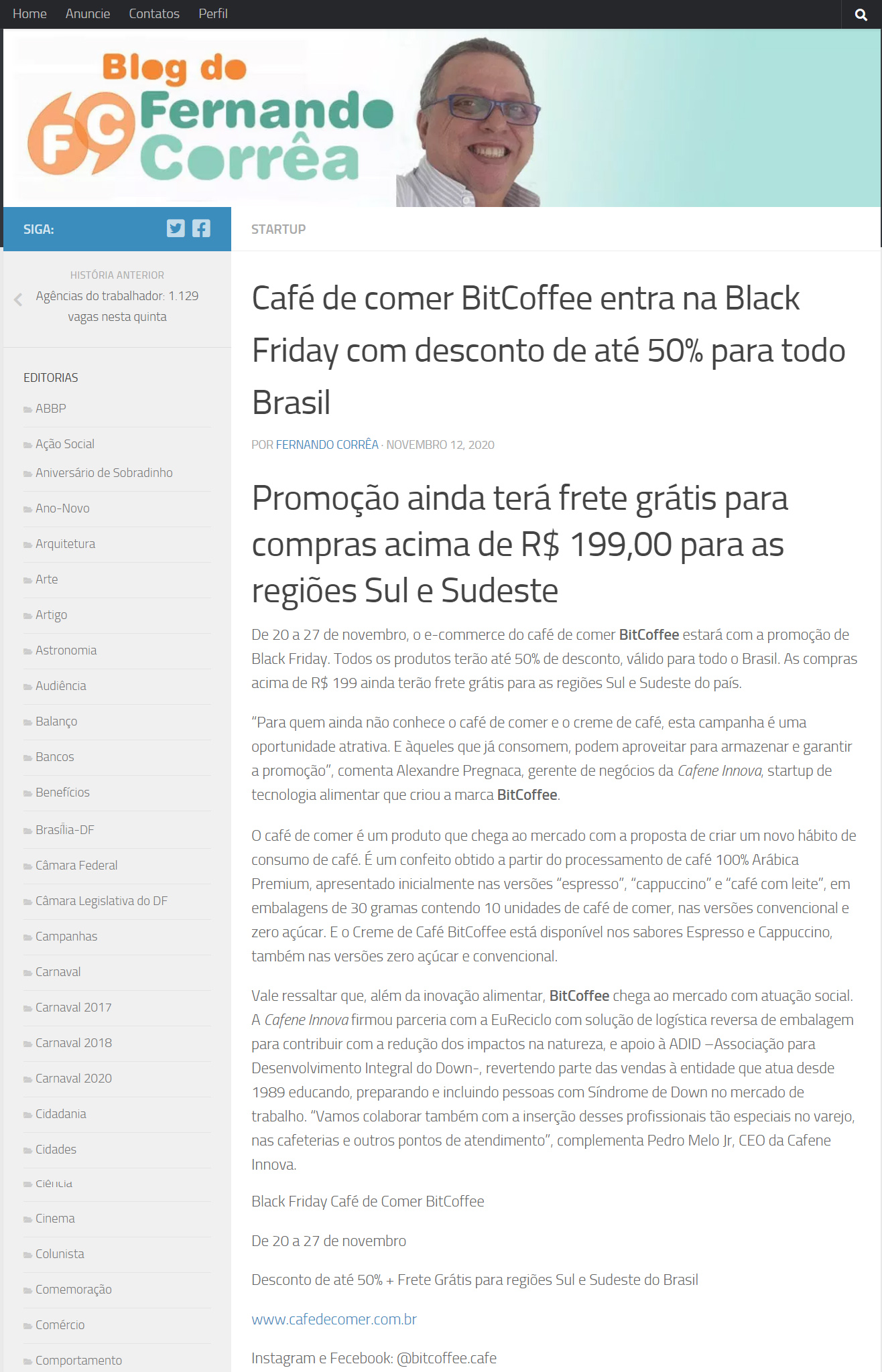 Blog do Fernando Corrêa