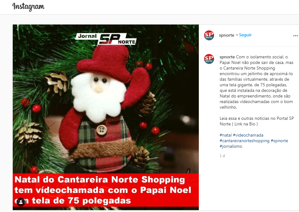 Instagram Jornal SP Norte