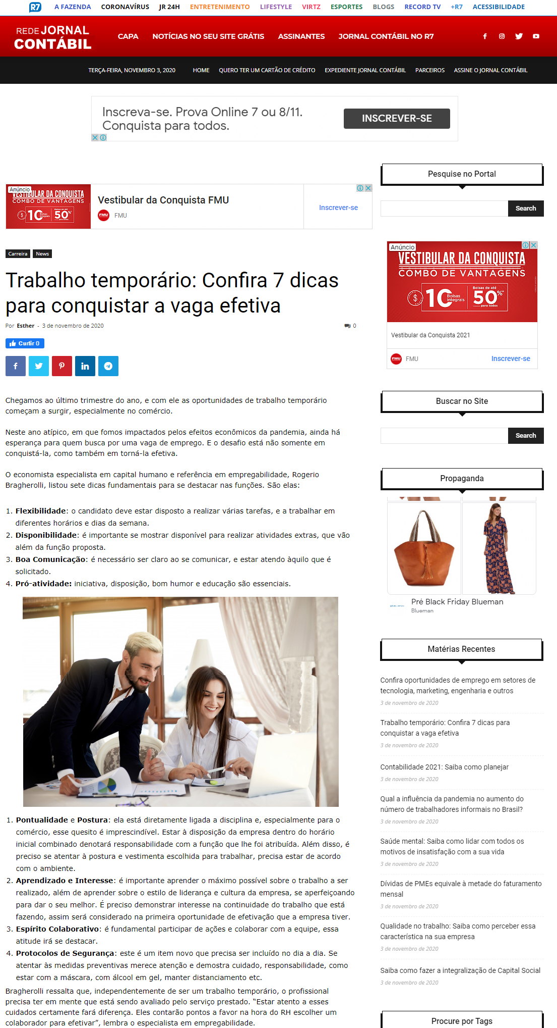 Jornal Contábil online