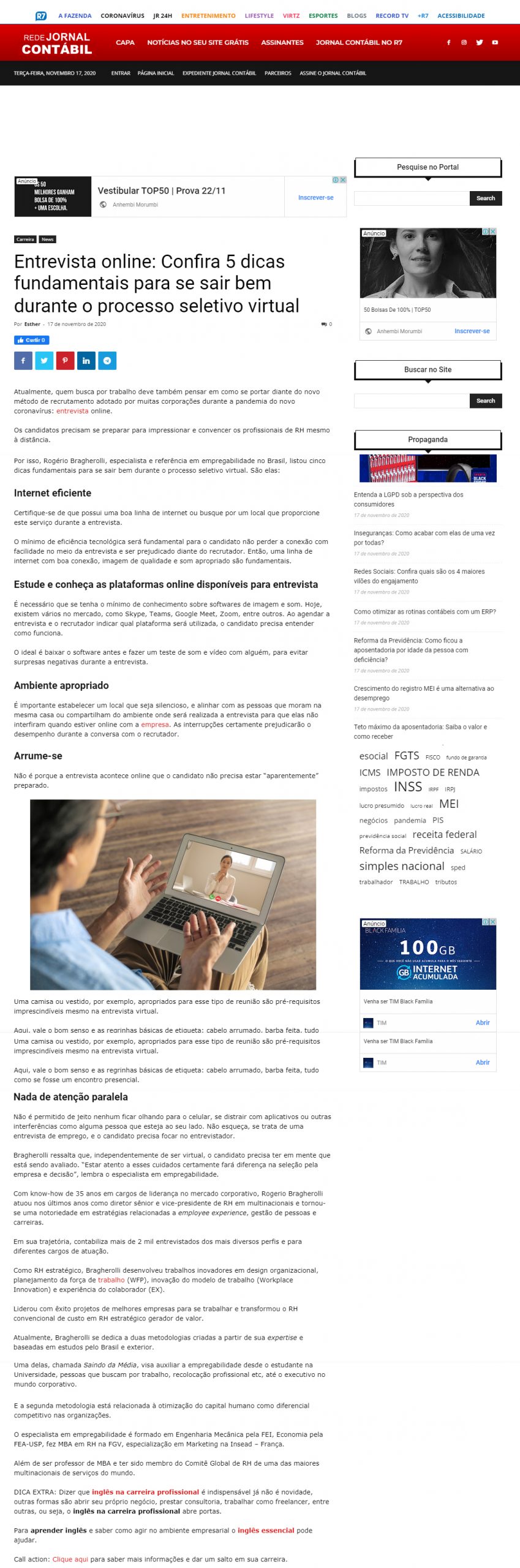 Jornal Contábil online