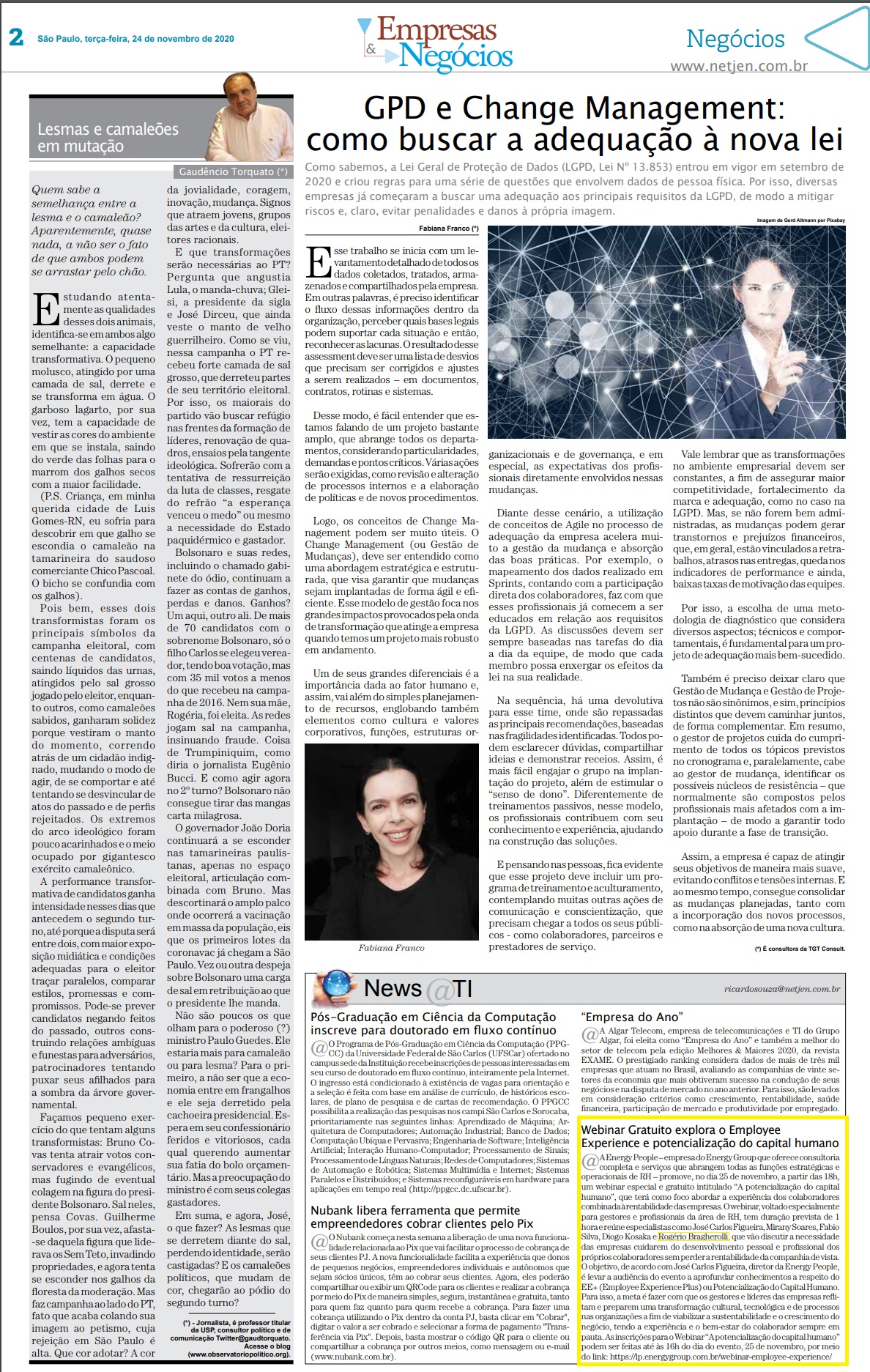 Jornal Empresas & Negócios
