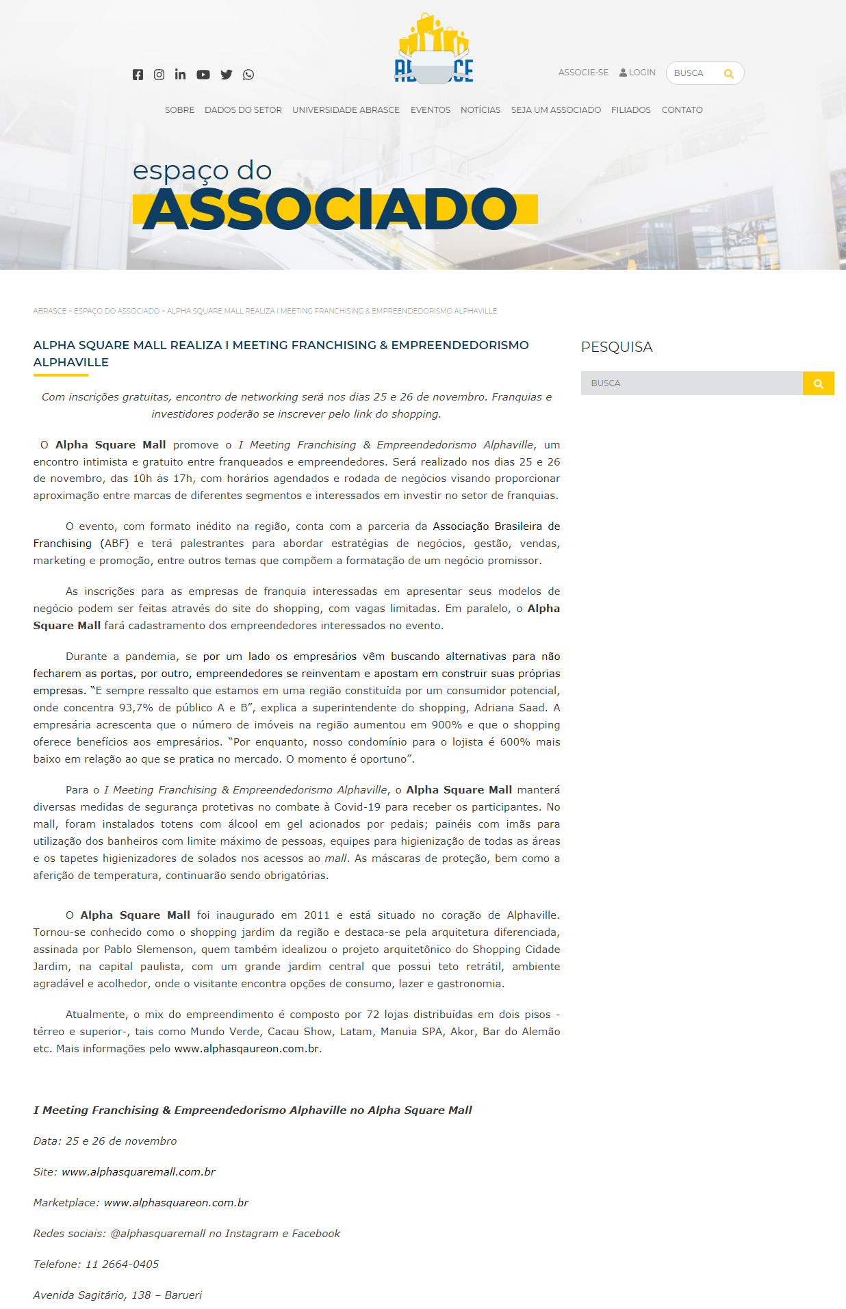 Portal Abrasce