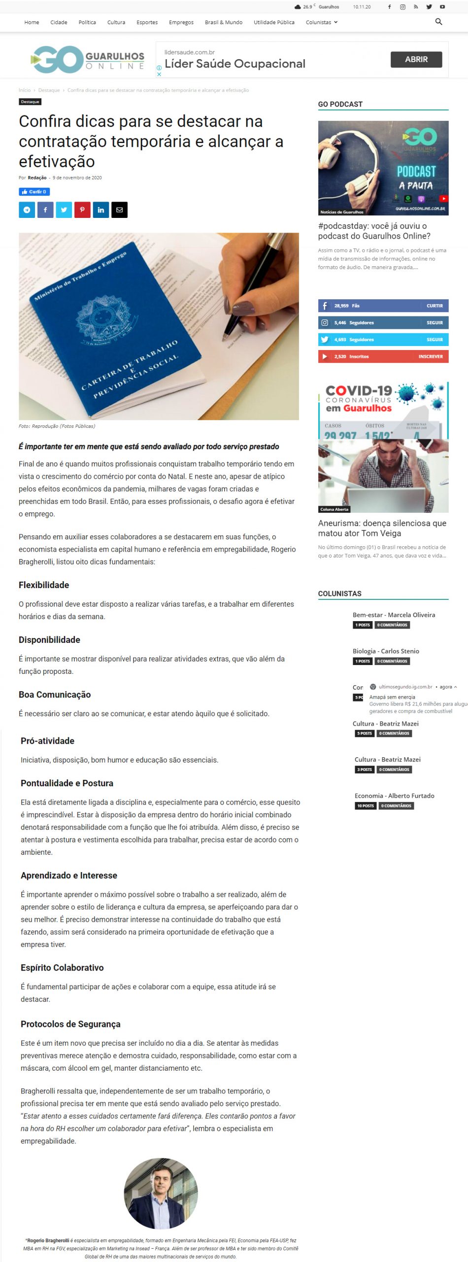 Portal Guarulhos online