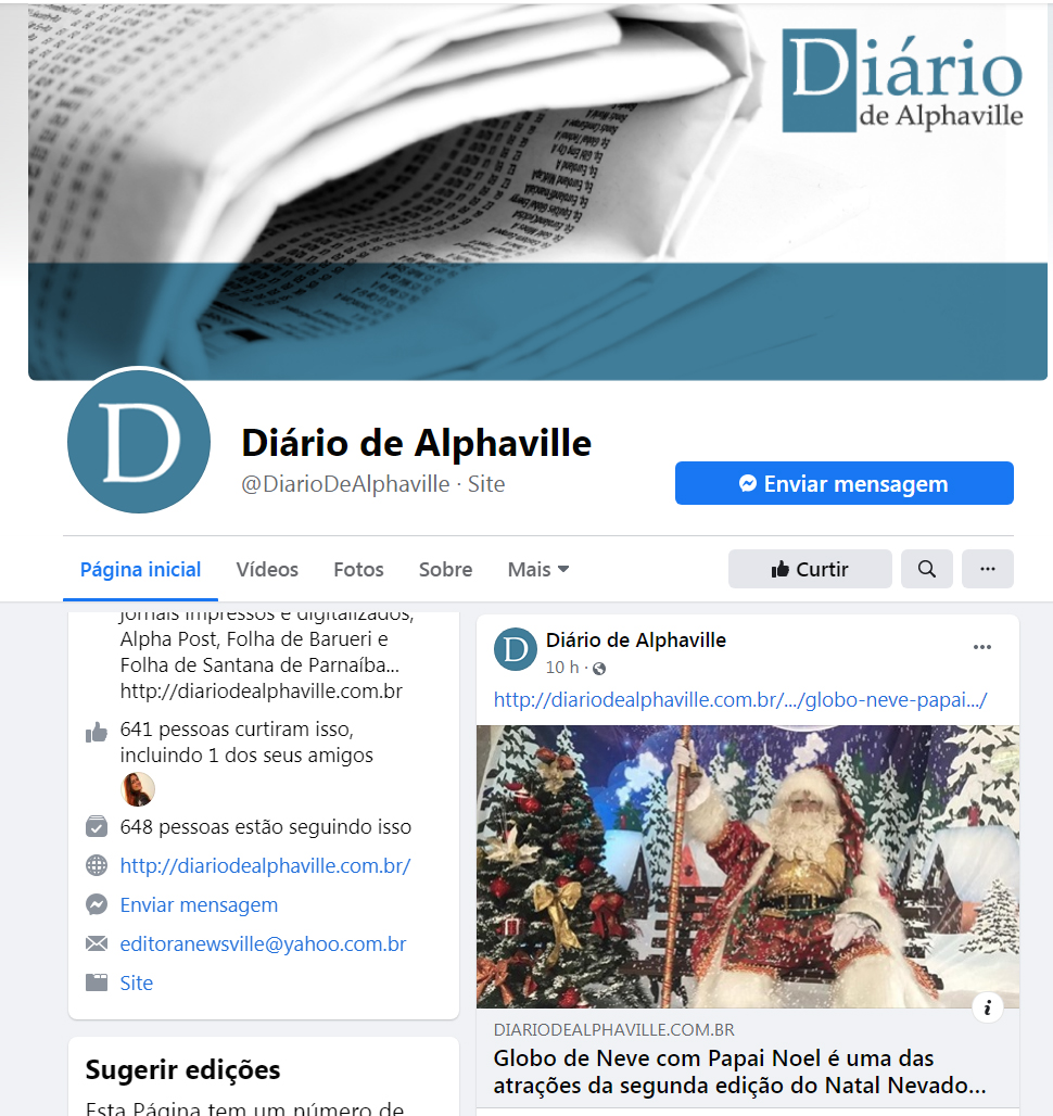 Fanpage Diário de Alphaville
